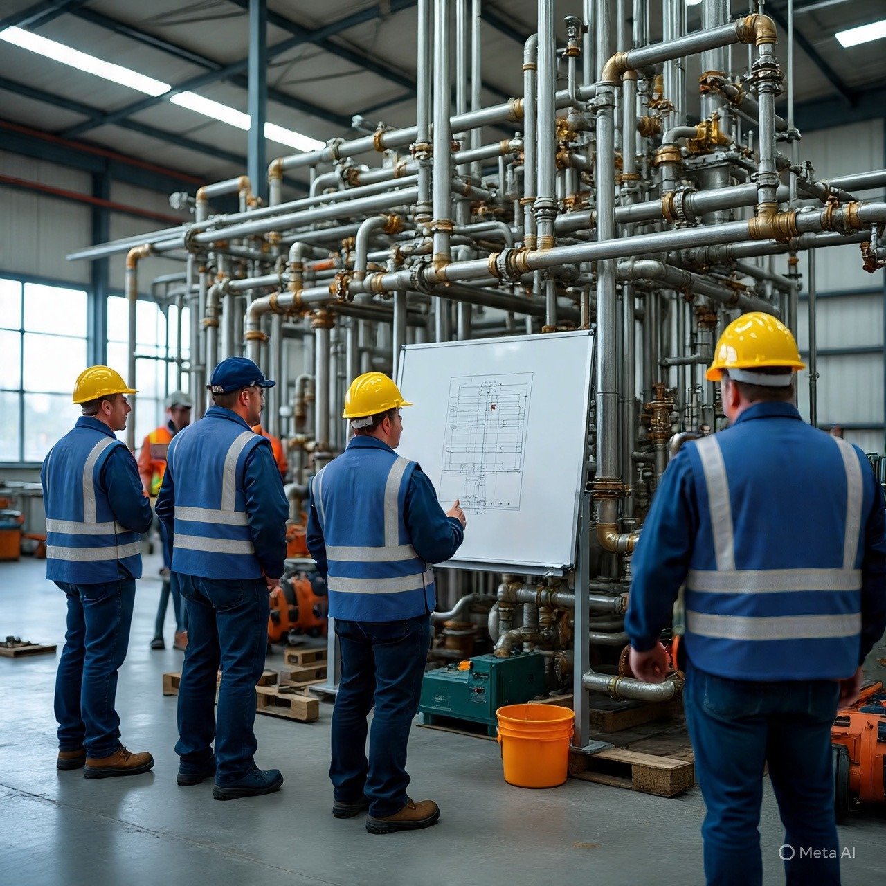 Professional team collaboration